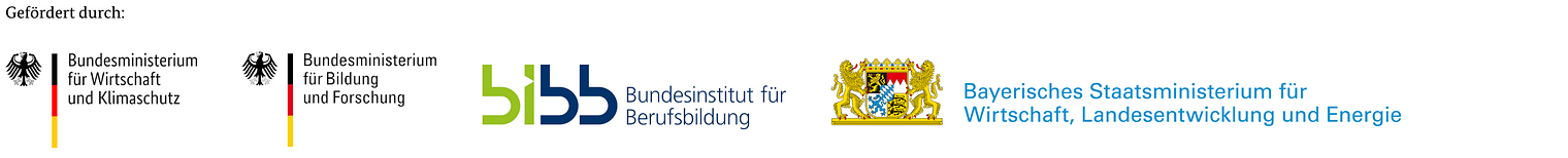 Logos Fördergeber BTZ Augsburg